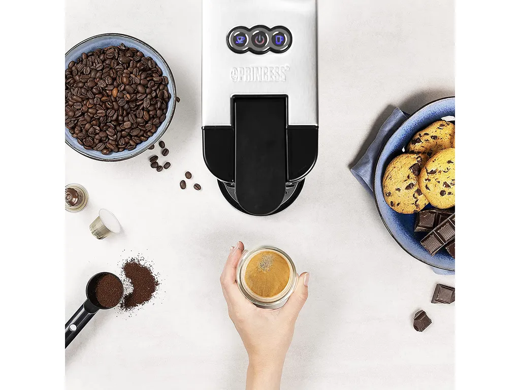 Princess Multikapsel Kaffeemaschine Für Kapsel, Pads & Pulver & Elektro Milchkännchen 9 Princess Multikapsel Kaffeemaschine Für Kapsel, Pads & Pulver & Elektro Milchkännchen – Bild 7