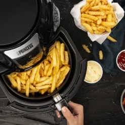 Princess Heißluftfritteuse Digitaler Aerofryer XL Schwarz 1400 W 182021 -Günstiges Brat Lust Geschäft b13debf983ac6c226ff4b67cdc1ff78d