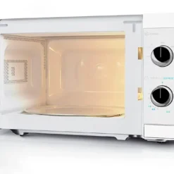 SHARP YC-MS01E-C Mikrowelle (800 W, 20 L, 5 Leistungsstufen, Auftaufunktion, Einfache Reinigung), Weiß -Günstiges Brat Lust Geschäft b1dddc5c4aa3d0b099629c733587de7e