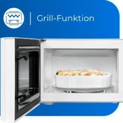 Exquisit Mikrowelle MW717-070G Weiss | 900 Watt | 5 Leistungsstufen | Weiß -Günstiges Brat Lust Geschäft b280d75d3d166db1597b8d8b9a8f1d2b