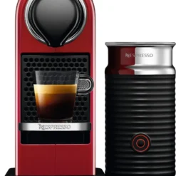 Krups XN7615.19 Nespresso Citiz & Milk Kaffeekapselmaschine (1260 Watt, Wassertankkapazität: 1l, Pumpendruck: 19 Bar) Rot -Günstiges Brat Lust Geschäft b3c45f7a655101fc5d49d11f5bf0aafb