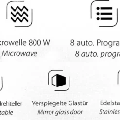 Caso 3315 M20 Mikrowelle Schwarzglas/Edelstahl 11 Caso 3315 M20 Mikrowelle Schwarzglas/Edelstahl -Günstiges Brat Lust Geschäft b55c4a57a40341422ae6ef34216152e5