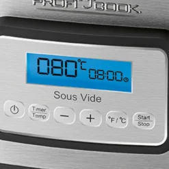 ProfiCook Sous Vide Garer PC-SV 1112, Edelstahlgehäuse, Punktgenaues Garen Von Speisen, Inkl. Schongar-, Joghurtmaker Und Warmhaltefunktion -Günstiges Brat Lust Geschäft b58cb98971d7ac17ce53d8a72c72bfd8