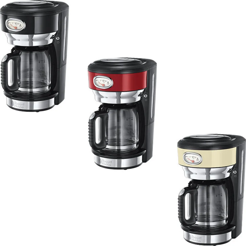 Russell Hobbs 21700-56 Retro Ribbon Red Kaffeemaschine 21 Russell Hobbs 21700-56 Retro Ribbon Red Kaffeemaschine – Bild 19