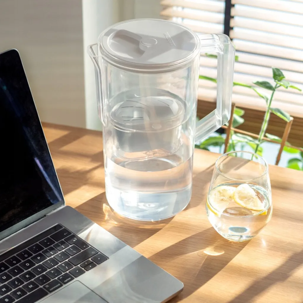 Wessper AquaMax Basic 2.5L Karaffe Filtrante + 10x Cartouche Filtrante En Blanc 7 Wessper AquaMax Basic 2.5L Karaffe Filtrante + 10x Cartouche Filtrante En Blanc – Bild 5