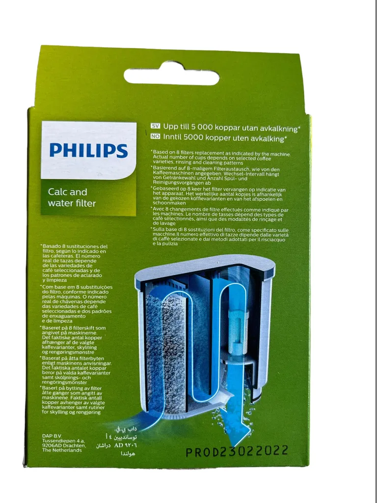 Philips Saeco Aqua Clean Kalk- Und Wasserfilter Für Kaffeevollautomaten / CA6903/10 8 Philips Saeco Aqua Clean Kalk- Und Wasserfilter Für Kaffeevollautomaten / CA6903/10 – Bild 6
