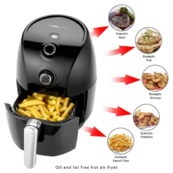 CLATRONIC Heißluft-Fritteuse FR 3698 H Schwarz -Günstiges Brat Lust Geschäft b7d3a22f42254ebf5a0d4c8ee0e59b55