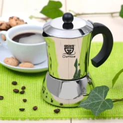GRÄWE Espressokocher Aus Edelstahl Für 4 Tassen -Günstiges Brat Lust Geschäft b818bee7fecf04162066c238d867672c