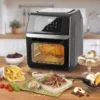 GOURMETmaxx Heißluft-Fritteuse Digital - 12l - 1800W Heißluft Fritteuse Fettfrei 12L Friteuse Airfryer Digital Drehgrill XL Fritöse -Günstiges Brat Lust Geschäft b92236eaced9f5d7958ac07592cecde3