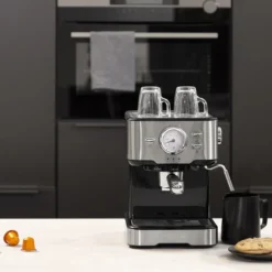 Princess 2 Tassen Espresso- & Kapselmaschine Mit Milchaufschäumer -Günstiges Brat Lust Geschäft b982ad91ad594ec5cdf6479f4bbb46cc