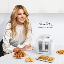 Aigostar Weiße Haushaltsfritteuse, 1650 Watt, 2,5L, Mit Sichtfenster, Temperaturregelung, BPA-frei -Günstiges Brat Lust Geschäft b9a5fd6d84b64a29084164019e9a3f37