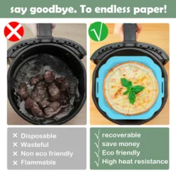 Air Fryer Heißluftfritteuse Silikon Topf Wiederverwendbar Ersatzeinlagen Korb Backofen Pad Hitzebeständige Backblech Fried Pizza Heißluftfritteuse Matte (Blau) 9 Air Fryer Heißluftfritteuse Silikon Topf Wiederverwendbar Ersatzeinlagen Korb Backofen Pad Hitzebeständige Backblech Fried Pizza Heißluftfritteuse Matte (Blau) -Günstiges Brat Lust Geschäft bce20036a1ad9de7b627b0a60532b718
