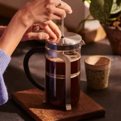 Tchibo Siebstempelkanne, French Press, Edelstahlsieb, Borosilikatglas, 800ml, Silber 11 Tchibo Siebstempelkanne, French Press, Edelstahlsieb, Borosilikatglas, 800ml, Silber -Günstiges Brat Lust Geschäft bda14e708347ebb3c6c5f6a8a40d6c35