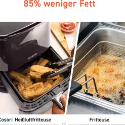 Cosori 5.5L XXL Heißluftfritteuse Mit Dörr-Funktion 20 Cosori 5.5L XXL Heißluftfritteuse Mit Dörr-Funktion -Günstiges Brat Lust Geschäft bdca31635369704bc1693506a7ebf6ad