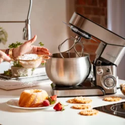 Gerlach Edelstahl Küchenmaschine | 1800 Watt | Planetarisches Rührsystem -Günstiges Brat Lust Geschäft c0c26e1e43d7d88083766470a10d78ee