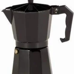 Karl Krüger 502S Italiano Espressokocher Mokkakocher 6 Tassen Schwarz