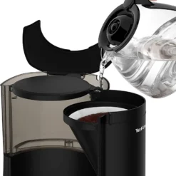 Tefal CM272N Principio Select Filter-Kaffeemaschine 1000 Watt 1,25 L Schwarz -Günstiges Brat Lust Geschäft c1ea688e303cb18038f807de93fc2456