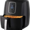 LMG Heißluftfritteuse XXL Premium 5.2L - Airfryer Mit Touch-Bedienfeld, Neueste Technik, 100% Knusprig, Ohne Fett – Backen, Frittieren, Grillen, Rösten - Spülmaschinenfest - Extrem Leise Anwendung -Günstiges Brat Lust Geschäft c34cb44bca3813a9244665b5d126534d