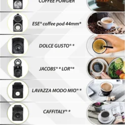 Adler Camry CR 4414 Multi-Espressomaschine Mit 5 Kapselkaffeeeinsätzen 19 Bar Pumpendruck 19 Adler Camry CR 4414 Multi-Espressomaschine Mit 5 Kapselkaffeeeinsätzen 19 Bar Pumpendruck -Günstiges Brat Lust Geschäft c4cc013db918ec2bf6b5c68ab466f277