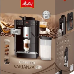 Melitta Caffeo Varianza CSP F570-101 Kaffeevollautomat Mit Milchbehälter, One Touch Funktion - Silber -Günstiges Brat Lust Geschäft c5f59260784ad722fc17dd86e6ea9248