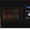Exquisit Einbau-Mikrowelle EMW 1770-G-D-030 Schwarz | 700 W | 17 L | Schwarz