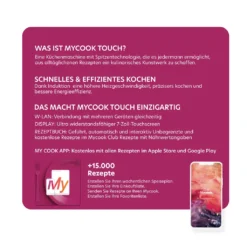 Küchenmaschine Taurus MYCOOK TOUCH 1600W Integrierte Wi-Fi-Verbindung 15 Küchenmaschine Taurus MYCOOK TOUCH 1600W Integrierte Wi-Fi-Verbindung -Günstiges Brat Lust Geschäft c7c4a535d23cf6700698c4e11068e6fa