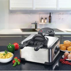 Clatronic FR 3195 Doppel-Kaltzone-Fritteuse -Günstiges Brat Lust Geschäft c8dbad725b56093645a29931f729e348