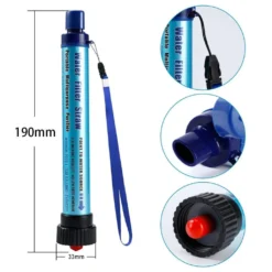 Wasserfilter Camping Outdoor Personal Mini Tragbarer Wasserfilter Trinkwasser Für Outdoor Unterwegs Wandern Trekking Abenteuer Survival Notfall Entfernt 99.99% Bakterien -Günstiges Brat Lust Geschäft c8dd895670bade159be1f2346ac2d298