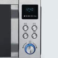 SEVERIN Mikrowelle Mit Grill- Und Heißluftfunktion 3-in-1 MW 7774 Edelstahl-gebürstet Silber -Günstiges Brat Lust Geschäft c95453bed477cc42de524729fe1d9c3d