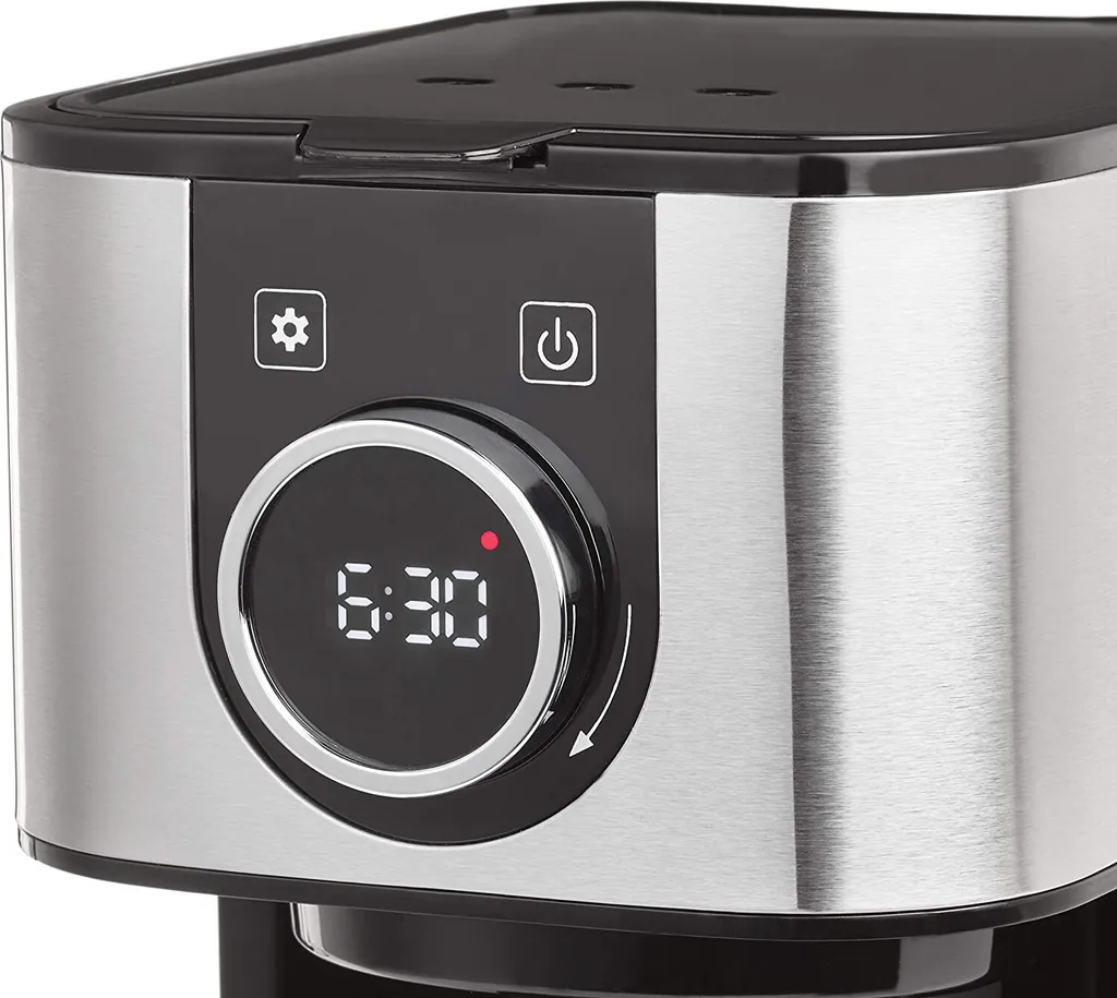 CASO Selection C12 - Design-Kaffeemaschine Für Bis Zu 12 Tassen Kaffee, 1,5 L Wassertank, Edelstahlgehäuse, Warmhaltefunktion, Timer, Inkl. Permanentfilter 3 CASO Selection C12 - Design-Kaffeemaschine Für Bis Zu 12 Tassen Kaffee, 1,5 L Wassertank, Edelstahlgehäuse, Warmhaltefunktion, Timer, Inkl. Permanentfilter