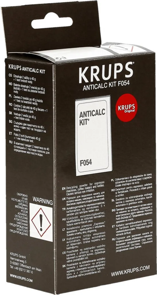 Krups Anticalc Kit* F054 Entkalker, Kalkreiniger, Kalkentferner, 3er Pack 4 Krups Anticalc Kit* F054 Entkalker, Kalkreiniger, Kalkentferner, 3er Pack – Bild 2