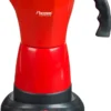 Bestron Elektrischer Espresso-Kocher Mit 360° Basis, Viva Italia, Für 6 Espressotassen: 180 Ml, 480 Watt, Aluminium, Farbe: Rot -Günstiges Brat Lust Geschäft cab490b4b65f985688b4fc2c035cd62f