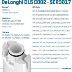 Wessper Reservewaterfilters Voor Koffiezetapparaat Compatibel Met DeLonghi DLSC002, SER3017 En 5513292811 - Inclusief Versies Van De ECAM, ESAM, ETAM Serie (6 Stuks) -Günstiges Brat Lust Geschäft cbd320ab08494907134f410ab0ca0ed5