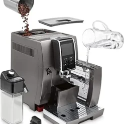 De'Longhi DeLonghi ECAM 370.95.T Dinamica Plus Kaffeevollautomat Silber -Günstiges Brat Lust Geschäft cebbc75fc24f446cc782716fadc1e097