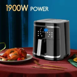 Aigostar Cube Smart - 7L Intelligente Heißluftfritteuse, Friteuse Heissluft 1900 W Heissluftfriteuse, 7 Programmen, Warmhalten, 20 Rezepte, Ohne Öl -Günstiges Brat Lust Geschäft cf1aab73036160ba2df3337e3be3a5a6