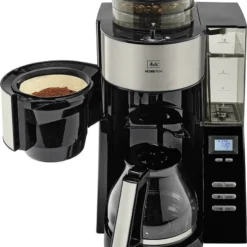 MELITTA 1021-02 Aroma Fresh Kaffeeautomat Mit Timer Und Mahlwerk Schwarz, Farbe:Schwarz -Günstiges Brat Lust Geschäft d1db99cf34a57d124261eaf4d874844f