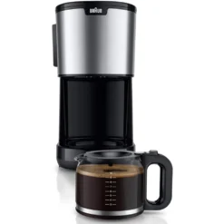 Braun KF 1500 BK - Filterkaffeemaschine - Schwarz -Günstiges Brat Lust Geschäft d44ba851adc0ae618d6789192ad83d7d