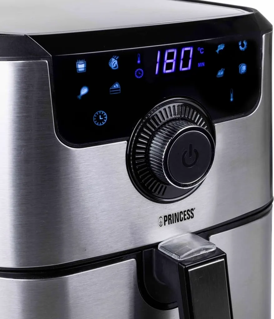 Princess Aerofryer Smart 1500 W 4,5 L Silbern 9 Princess Aerofryer Smart 1500 W 4,5 L Silbern – Bild 7
