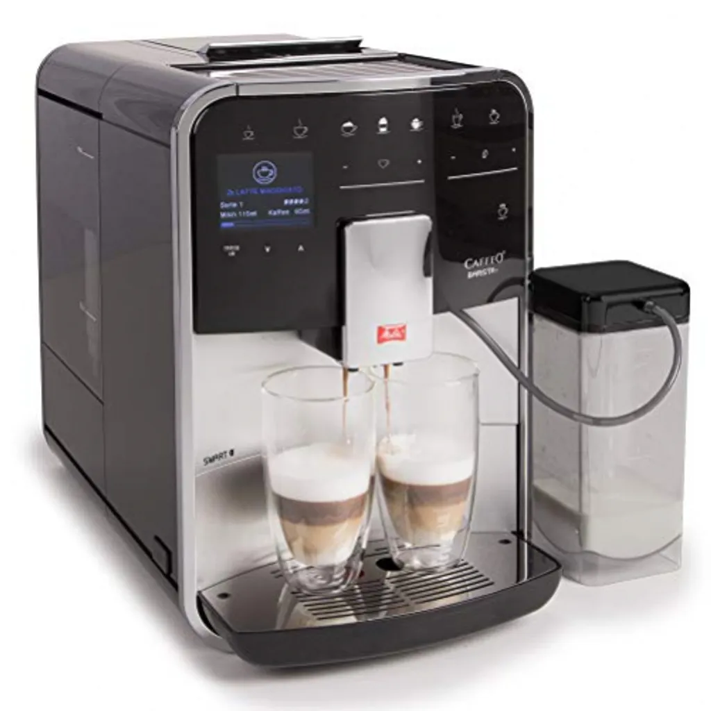 Melitta Caffeo Barista T Smart F831-101 Kaffeevollautomat, Smartphone-Steuerung, Silber 8 Melitta Caffeo Barista T Smart F831-101 Kaffeevollautomat, Smartphone-Steuerung, Silber – Bild 6