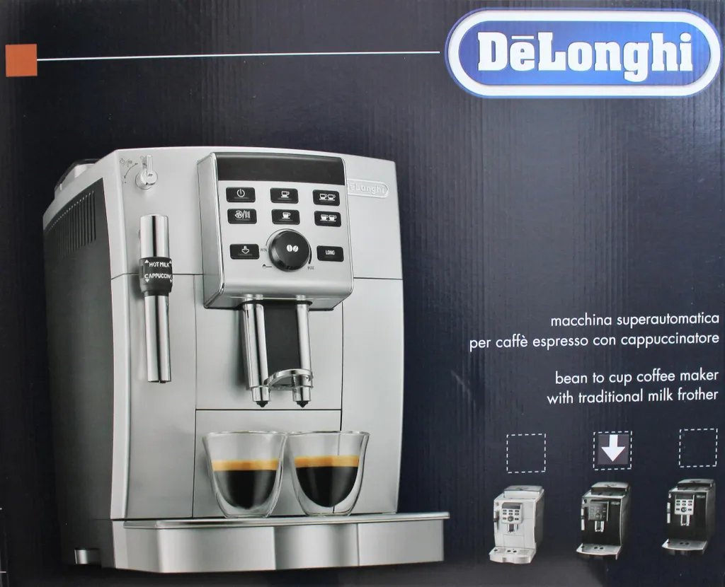 De'Longhi DeLonghi ECAM 25.120.B Kaffeevollautomat Schwarz 4 De'Longhi DeLonghi ECAM 25.120.B Kaffeevollautomat Schwarz – Bild 2