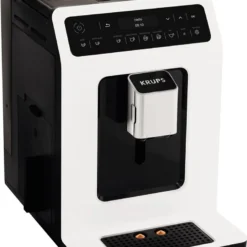 Krups Evidence EA8901 Freistehende Vollautomatische Espressomaschine 2,3L 2Tassen White - Kaffeemaschine (Freistehend, Espressomaschine, 2,3 L, Integriertes Mahlwerk, 1450 W, Weiß)