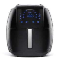 Tomons Heißluftfritteuse XXL 5,5 L Elektrofritteuse, 1800W, Airfryer Ohne Fett Und Öl, Friteuse Heißluft Mit 8 Voreinstellungen, Alarmtimer, Digitales Touch-Display, Frittierkorb Und Rezeptheft -Günstiges Brat Lust Geschäft d690d30b81be4cd0c3b25c07da21f523
