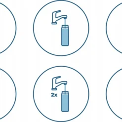 Wessper Wasserfilterflasche, Trinkflasche Aus Borosilikat Glas 680 Ml, Bpa Frei Wasserflasche Mit Filter Für Kohlensäurehaltige Getränke | Filterflasche Outdoor, Aktivkohle Filter Strohhalm- Minze + 3 -Günstiges Brat Lust Geschäft da4187814fb8e28081c7361920e3aa2d