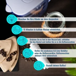 6x Wasserfilter + Delonghi 500ml EcoDecalk Entkalk Von Wesper Kompatible Mit DeLonghi ECAM 45.366.B -Günstiges Brat Lust Geschäft da5683e7a66cd36787f24ff1a82bdebe