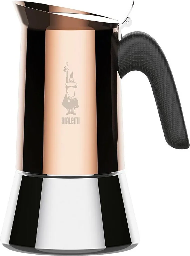 Bialetti Edelstahl Moka 6 Tassen Kocher Venus Induktion 5 Bialetti Edelstahl Moka 6 Tassen Kocher Venus Induktion – Bild 3