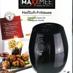 MAXXMEE Heißluft-Fritteuse - 4 L Fassungsvermögen - Schwarz 27 MAXXMEE Heißluft-Fritteuse - 4 L Fassungsvermögen - Schwarz -Günstiges Brat Lust Geschäft dda3d9c1b468e1cb67be3509d6c5b39d
