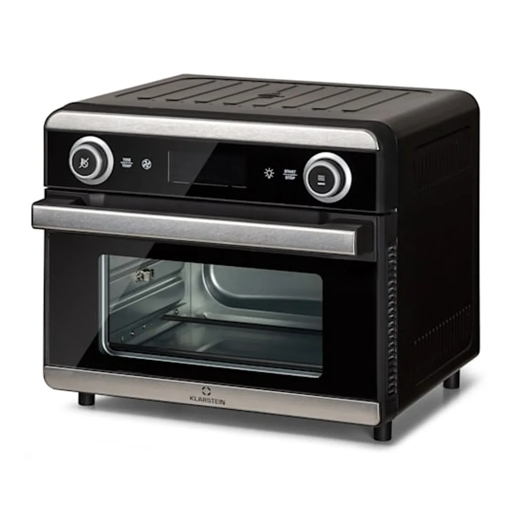 Klarstein AeroVital Jumbo 3in1 Heißluftfritteuse - 18L Heissluftfriteuse / Toaster / Dörrautomat , Airfryer Mit Touchscreen, 10 Programme, 30 Bis 230 °C, Edelstahl,inkl. 6-teiliges Zubehör 10 Klarstein AeroVital Jumbo 3in1 Heißluftfritteuse - 18L Heissluftfriteuse / Toaster / Dörrautomat , Airfryer Mit Touchscreen, 10 Programme, 30 Bis 230 °C, Edelstahl,inkl. 6-teiliges Zubehör – Bild 8