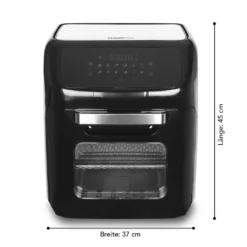 MAXXMEE Heißluft-Fritteuse Digital - 12 L Fassungsvermögen - Schwarz Heißluft Fritteuse Friteuse Fritöse Airfryer 12L XXL Backofen Drehgrill Digital 19 MAXXMEE Heißluft-Fritteuse Digital - 12 L Fassungsvermögen - Schwarz Heißluft Fritteuse Friteuse Fritöse Airfryer 12L XXL Backofen Drehgrill Digital -Günstiges Brat Lust Geschäft e2c26f51a05f119003fae04a0101b547