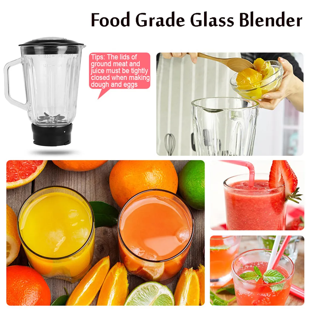 SOKANY 3in1 Küchenmaschine 1200W Edelstahlschüssel Teigmaschin 1.5L Saftpresse 6-stufige Gescheindigkeit Mixer Standmixer Knetmaschine Fleischwolf Wurstmaschine - Rot 5 SOKANY 3in1 Küchenmaschine 1200W Edelstahlschüssel Teigmaschin 1.5L Saftpresse 6-stufige Gescheindigkeit Mixer Standmixer Knetmaschine Fleischwolf Wurstmaschine - Rot – Bild 3