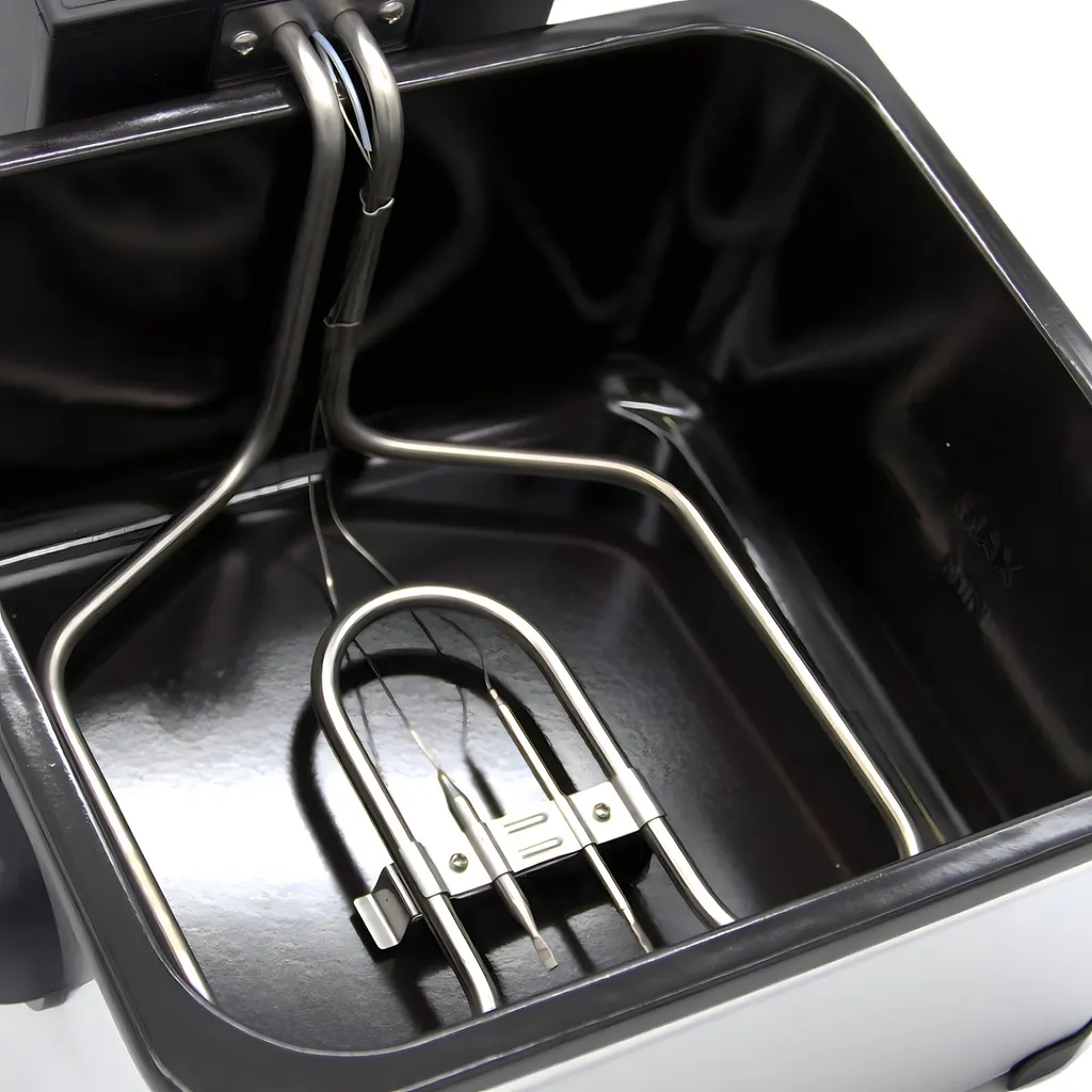 Lentz 5 Liter Edelstahl Kaltzonen-Fritteuse Mit Deckel Inkl. Fritierkorb 2000 Watt Friteuse 13 Lentz 5 Liter Edelstahl Kaltzonen-Fritteuse Mit Deckel Inkl. Fritierkorb 2000 Watt Friteuse – Bild 11